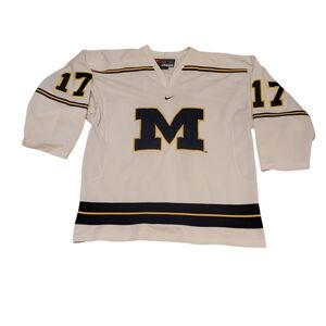 Nike Michigan Wolverines Hockey Jersey #17 CRESS